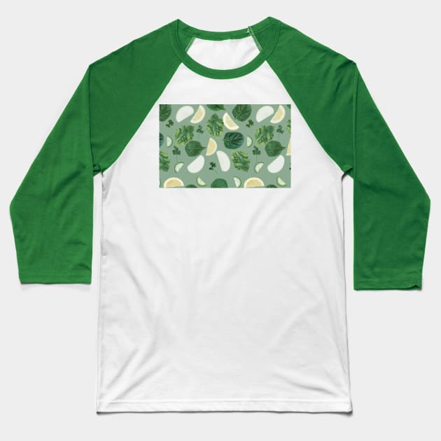 Veggies Love Baseball T-Shirt by samantha_t